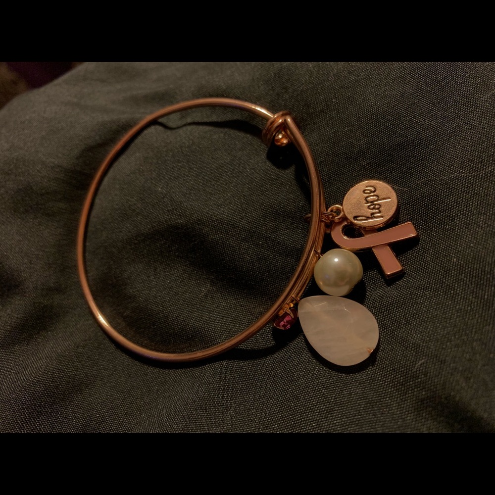 LIMITED EDITION ULTA BREAST CANCER CHARM BRACELET!
